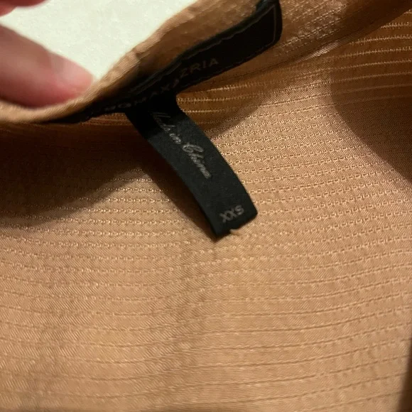 BCBG MaxAzria Women's Sleeveless Blouse - Beige/bronze/tan XXS - Picture 7 of 13